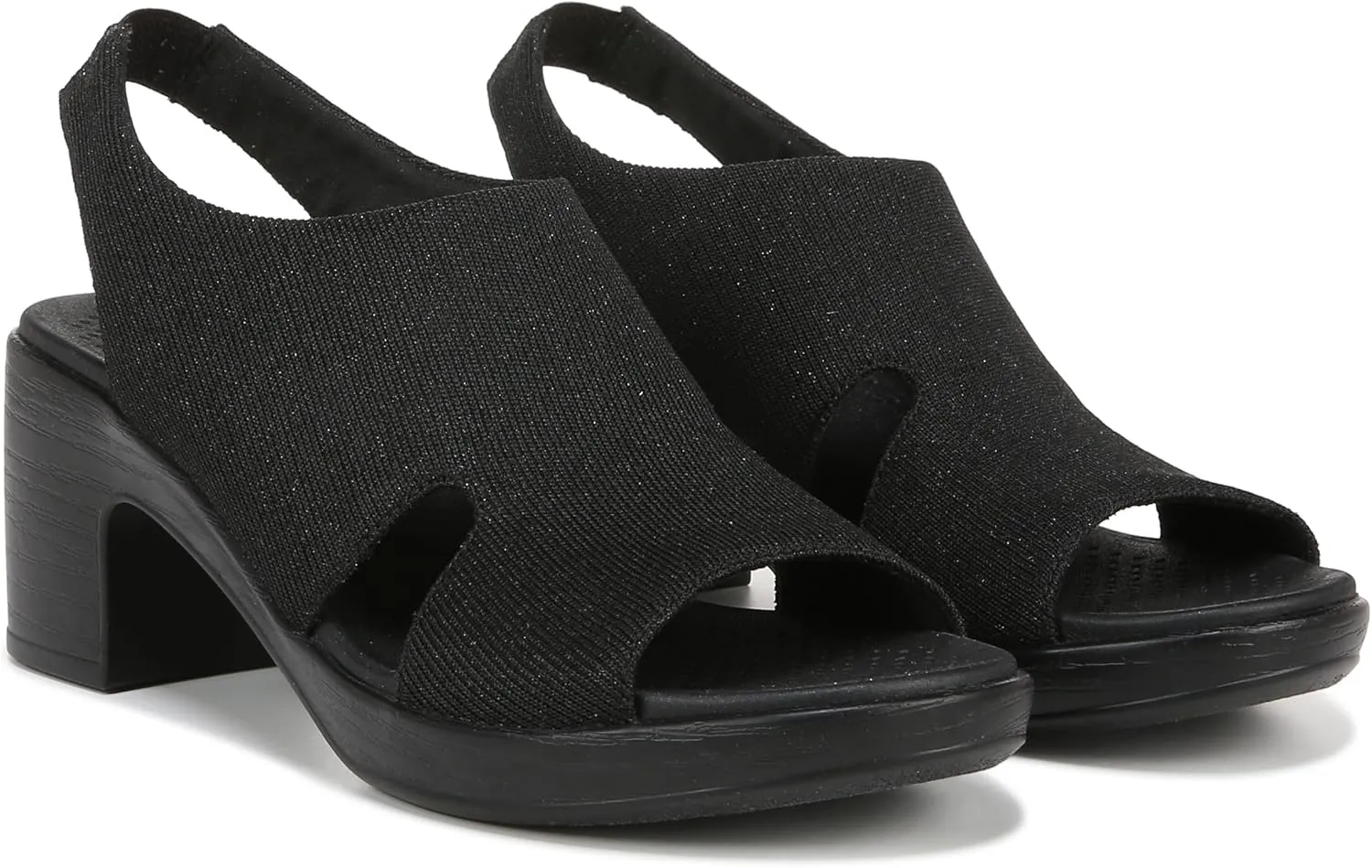 BZees Women's Eden Slingback Strappy Sandals Heeled