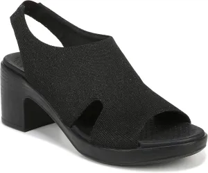 BZees Women's Eden Slingback Strappy Sandals Heeled