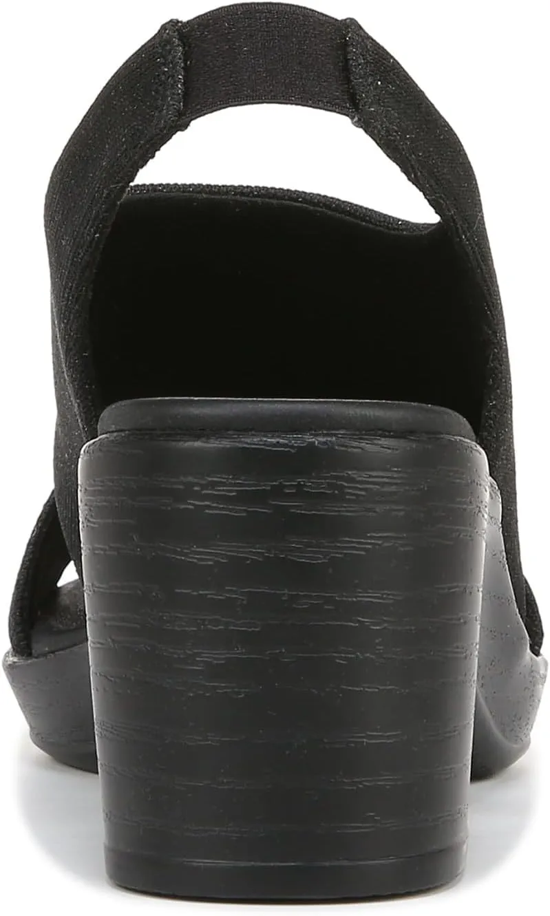 BZees Women's Eden Slingback Strappy Sandals Heeled