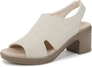 BZees Women's Eden Slingback Strappy Sandals Heeled