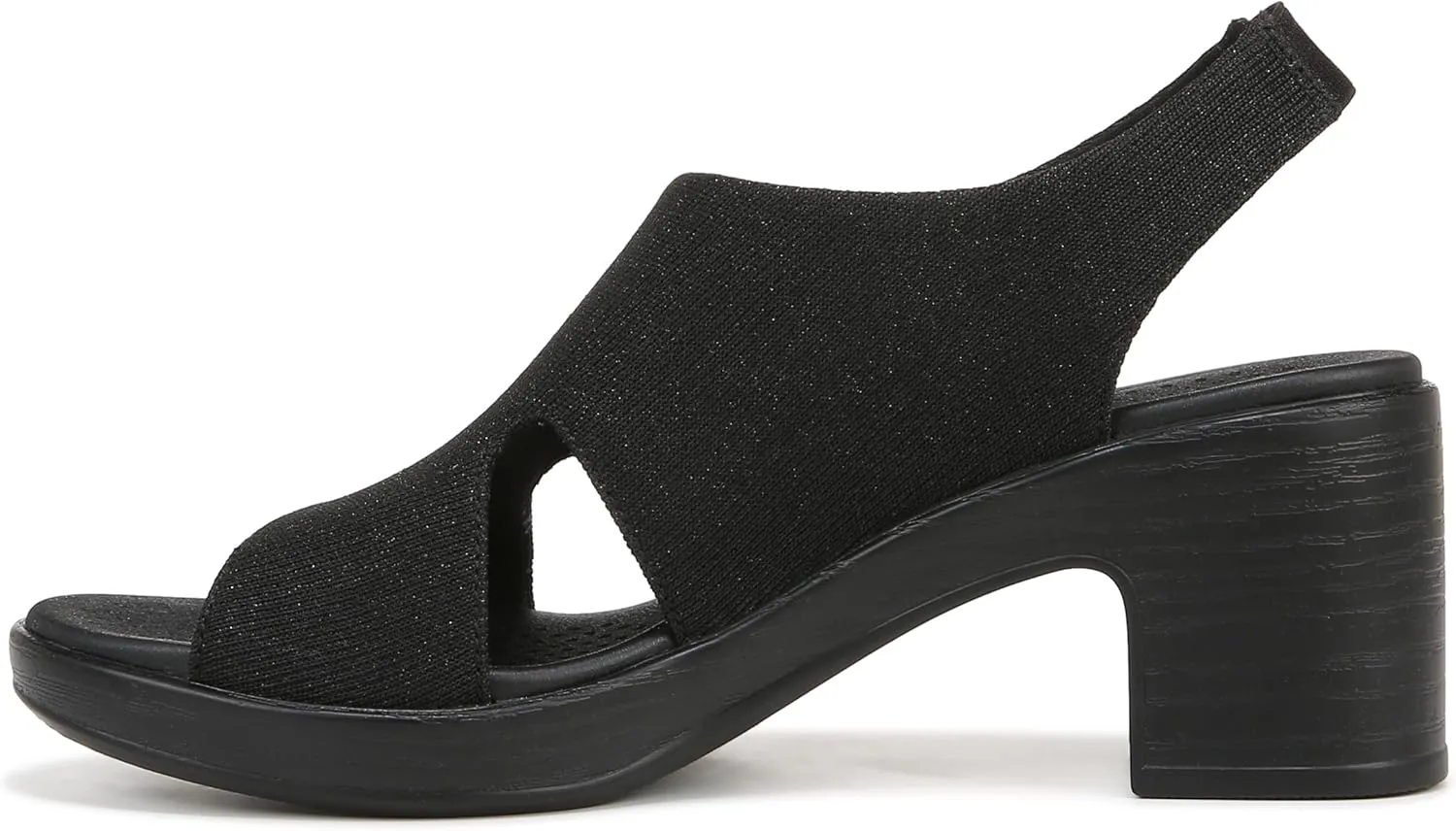 BZees Women's Eden Slingback Strappy Sandals Heeled