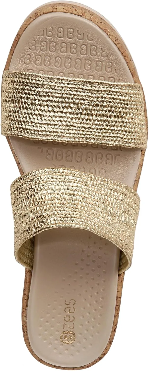 BZees Women's Resort Slide Sandal