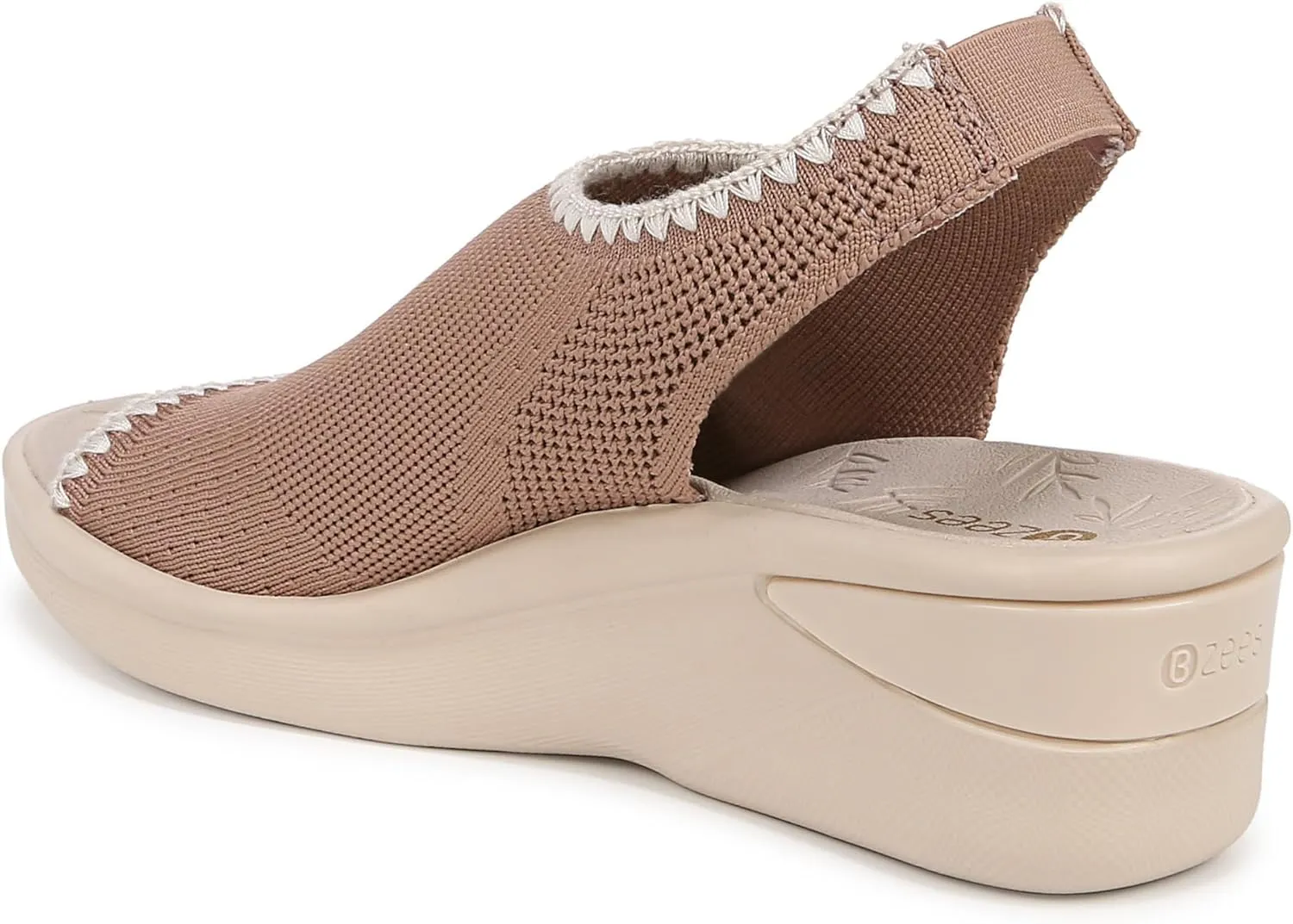 BZees Women's Sicily Bright Wedge Sandal