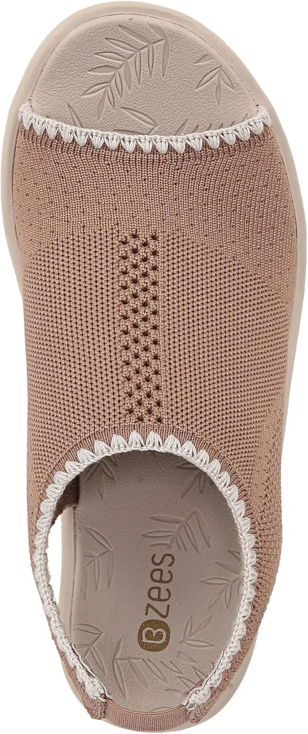BZees Women's Sicily Bright Wedge Sandal