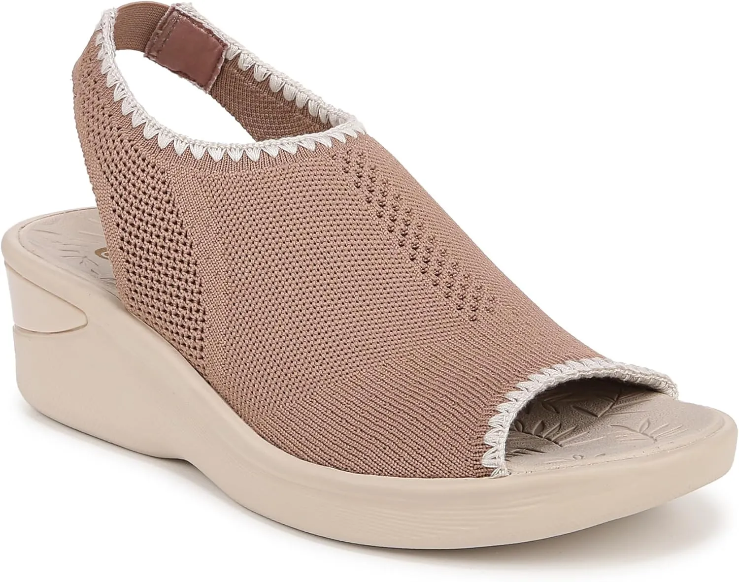 BZees Women's Sicily Bright Wedge Sandal