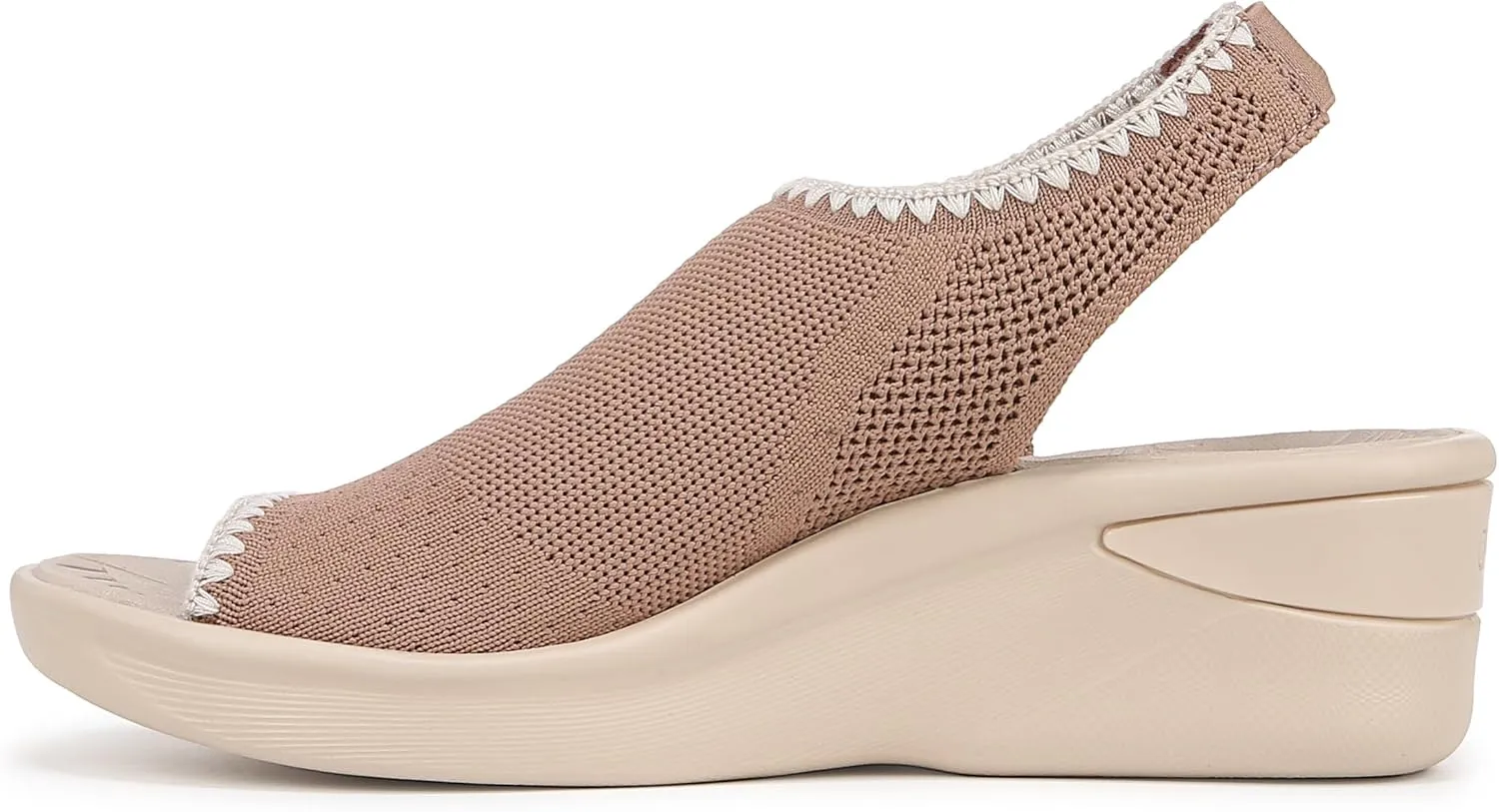 BZees Women's Sicily Bright Wedge Sandal