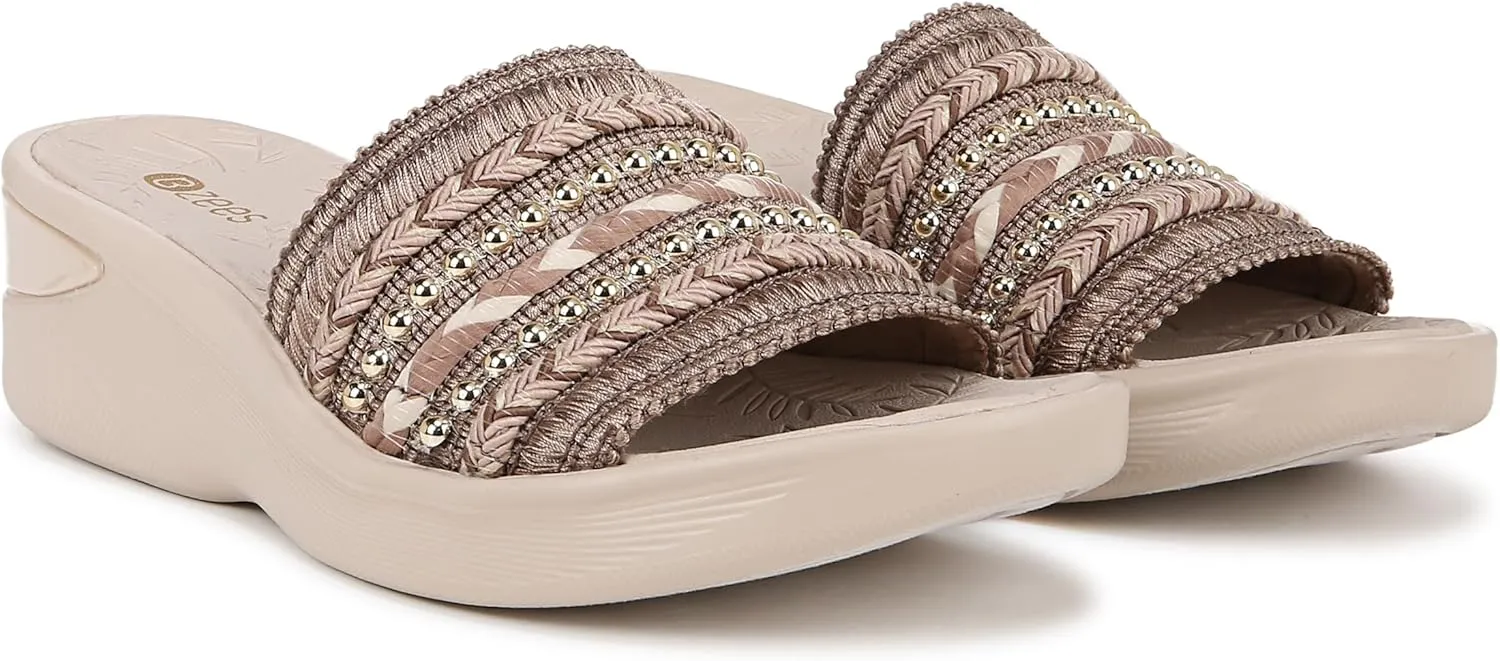 BZees Women's Sunshine Wedge Sandal
