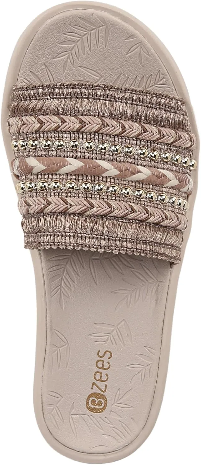 BZees Women's Sunshine Wedge Sandal