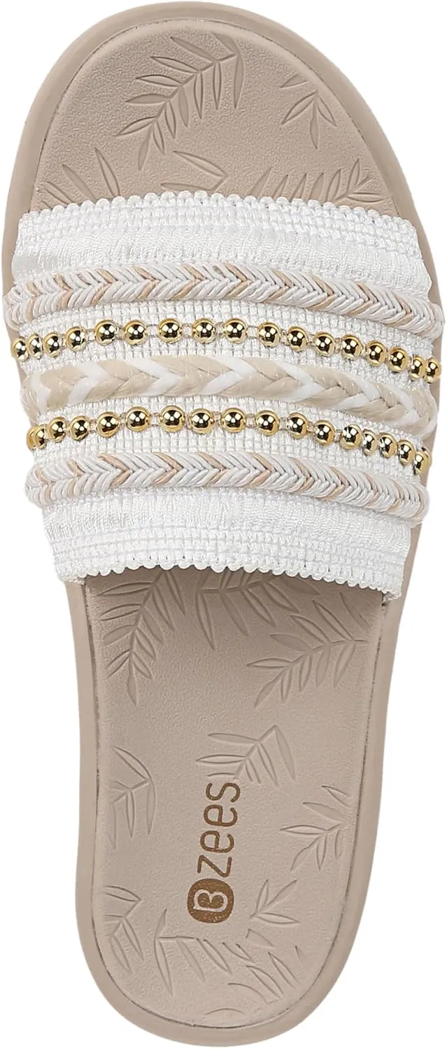 BZees Women's Sunshine Wedge Sandal