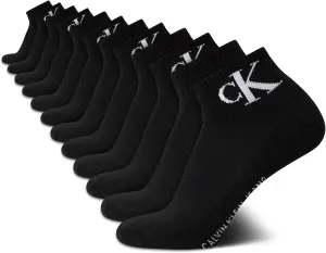 Calvin Klein Men's Socks - Athletic Cushioned Quarter Cut Ankle Socks (12 Pairs)