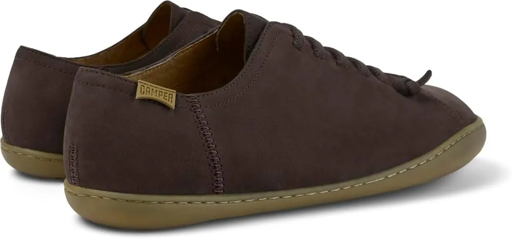 Camper Peu Men’s Fashion Sneakers - Ultra-Comfortable Leather Barefoot Shoes for Men with Comfort Footbed and Breathable Lining, Natural Foot Shape