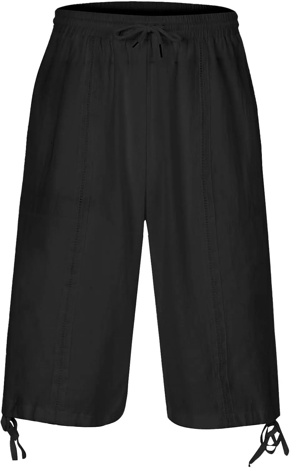 Cargo Work Trousers Men Beach Casual Pull On Pants Gym Athletic Sweatpants Pockets Joggers Jog Pants Trousers