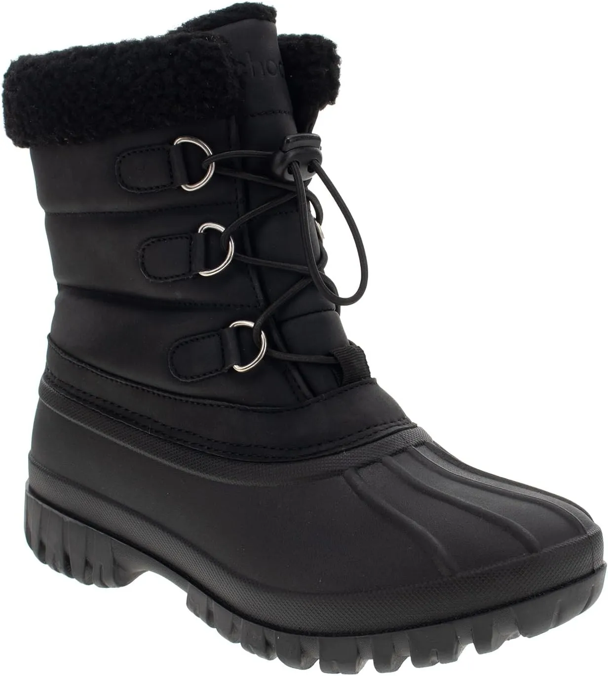 Chooka Women's Warm Insulated Plush Lined Waterproof Mid Calf Winter Snow Boots