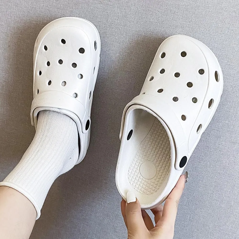 Classic Garden Clogs for Women and Men, Slip On Mules Sandals Lightweight Slippers Outside Home Casual Wear Non-Slip Slip Resistant Slides Work Shoes