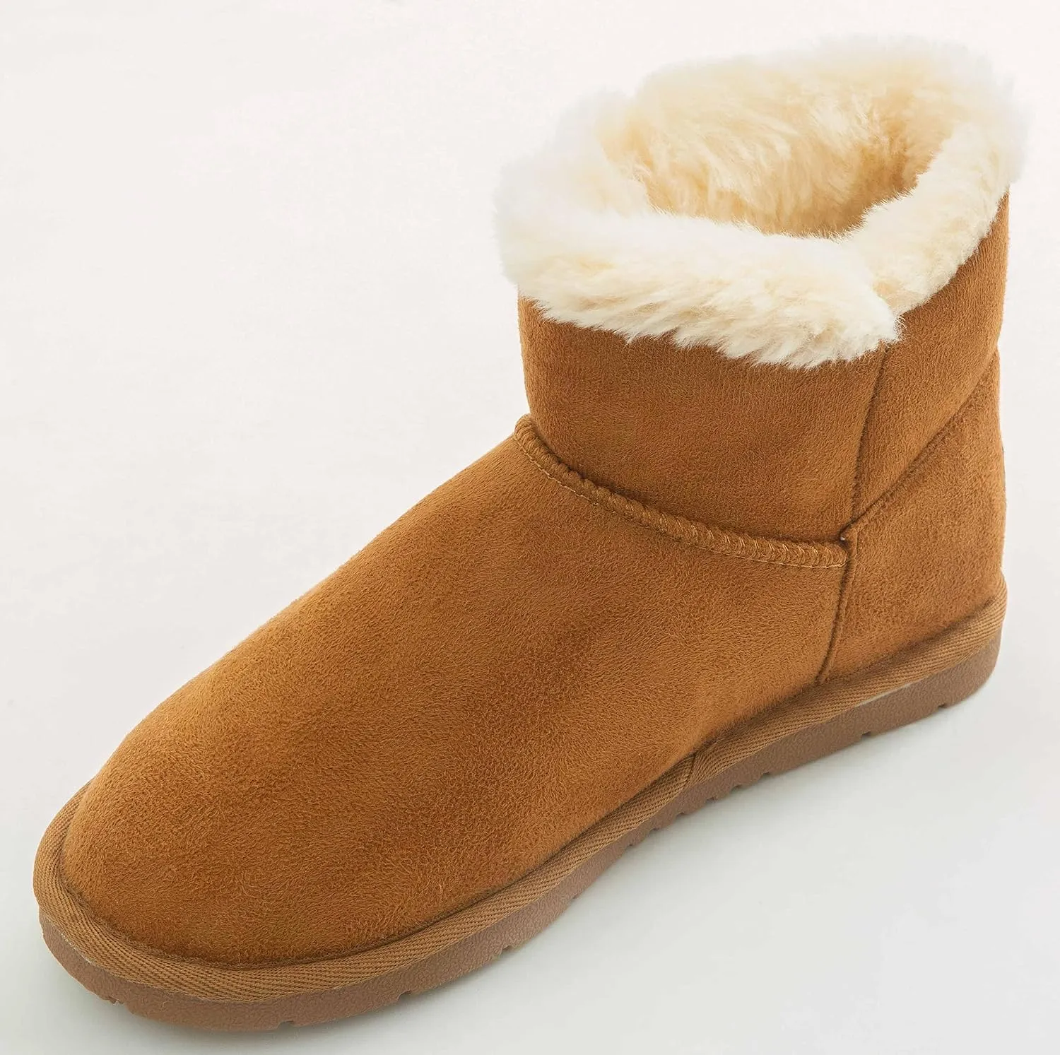 CLPP'LI Women's Mini Bailey Button Snow Boots
