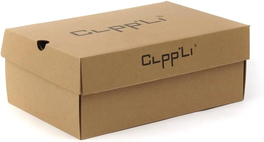 CLPP'LI Womens Twin Button Fully Fur Lined Waterproof Winter Snow Boots