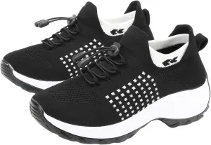 Comfort Wear Orthowear Shoes for Women Orthopedic Sneakers Comfortwear Ortho Shoes for Women Plantar Fasciitis with Arch Support Slip On Wide Width Walking Shoe Breathable Tennis Sneakers