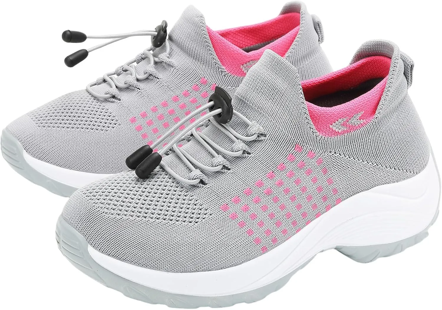 Comfort Wear Orthowear Shoes for Women&Men Orthopedic Shoes Lightweight Casual Breathable Running Walking Sneakers Non Slip Stretch Cushion Shoe Athletic Ortho Comfortwear for Plantar Fasciitis Unisex