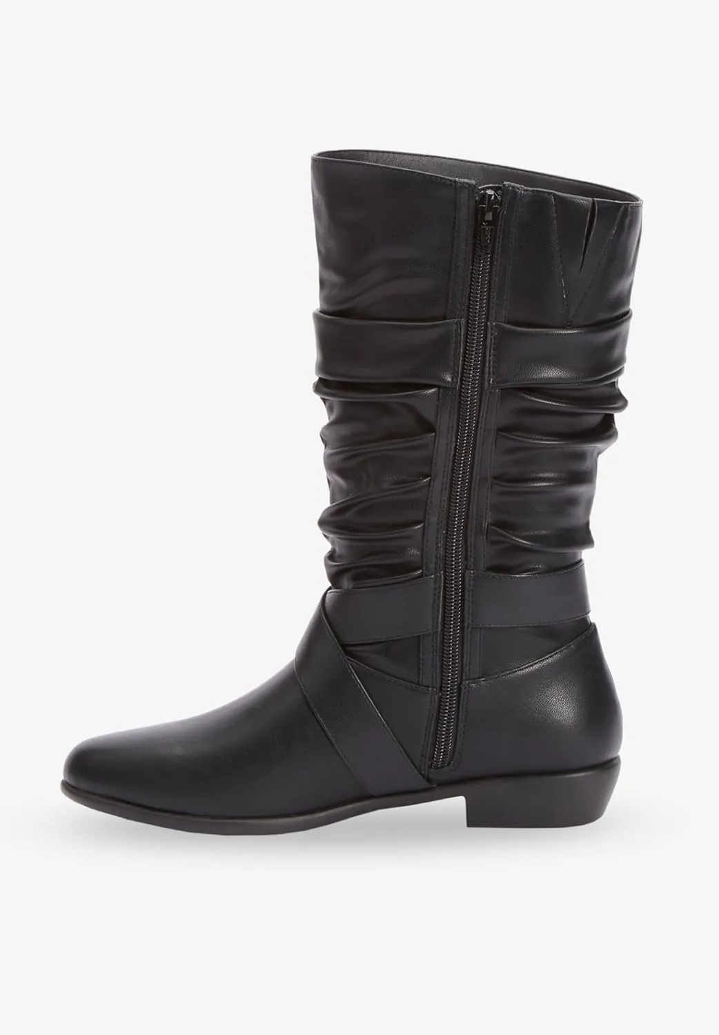 Comfortview Women's Wide Width The Heather Wide Calf Boot