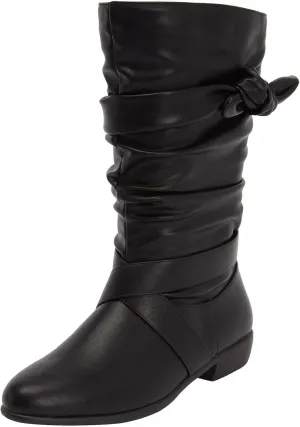 Comfortview Women's Wide Width The Heather Wide Calf Boot