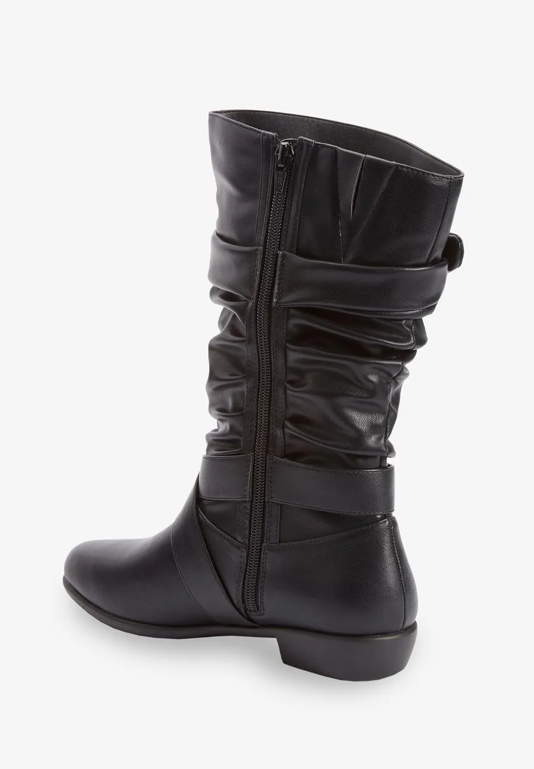 Comfortview Women's Wide Width The Heather Wide Calf Boot