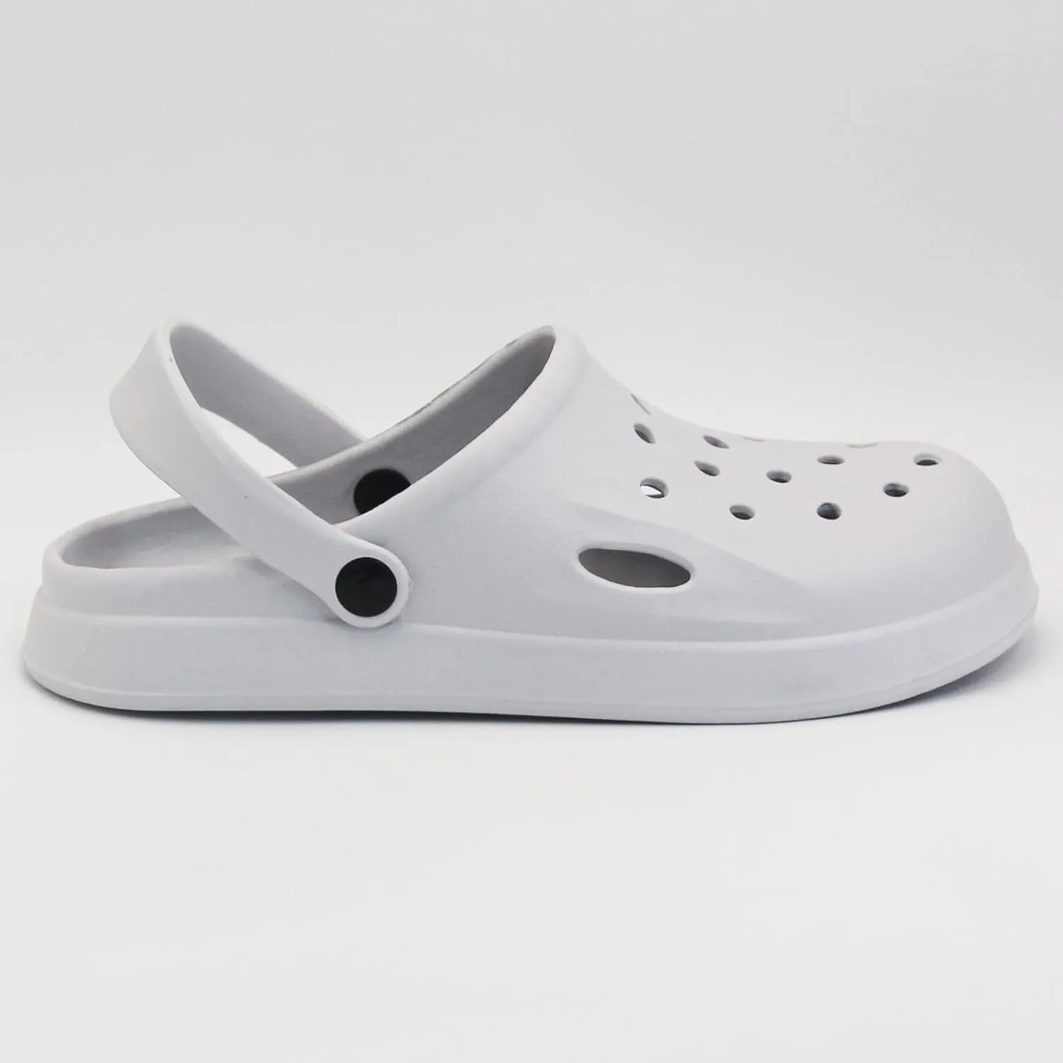 Comfy Garden Clogs for Women and Men, Slip On Mules Sandals Lightweight Slippers Outside Home Casual Wear Non-Slip Air Cushion Thick Bottom Slides Shoes