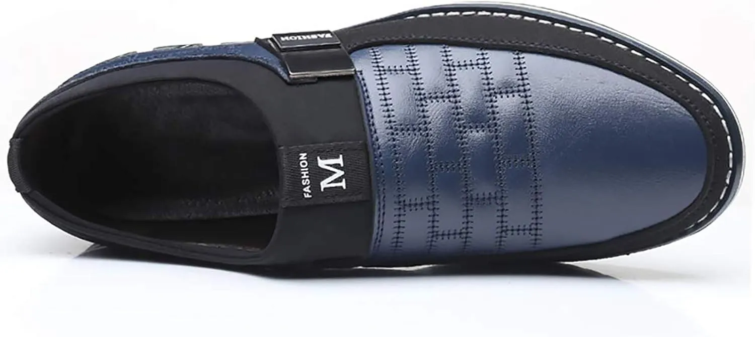 COSIDRAM Mens Casual Shoes Sneakers Loafers Comfort Walking Shoes for Male Business Work Office Dress