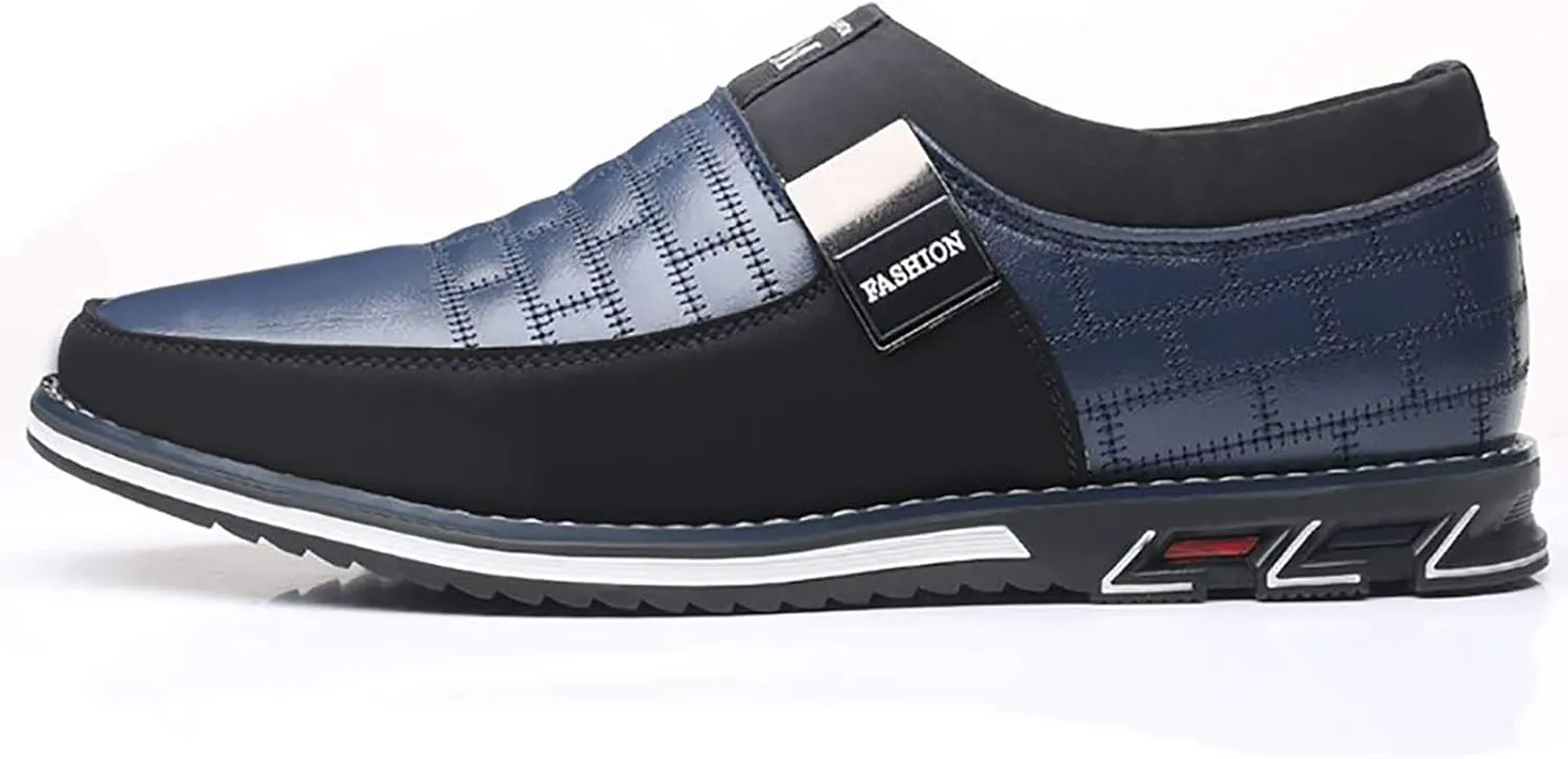 COSIDRAM Mens Casual Shoes Sneakers Loafers Comfort Walking Shoes for Male Business Work Office Dress