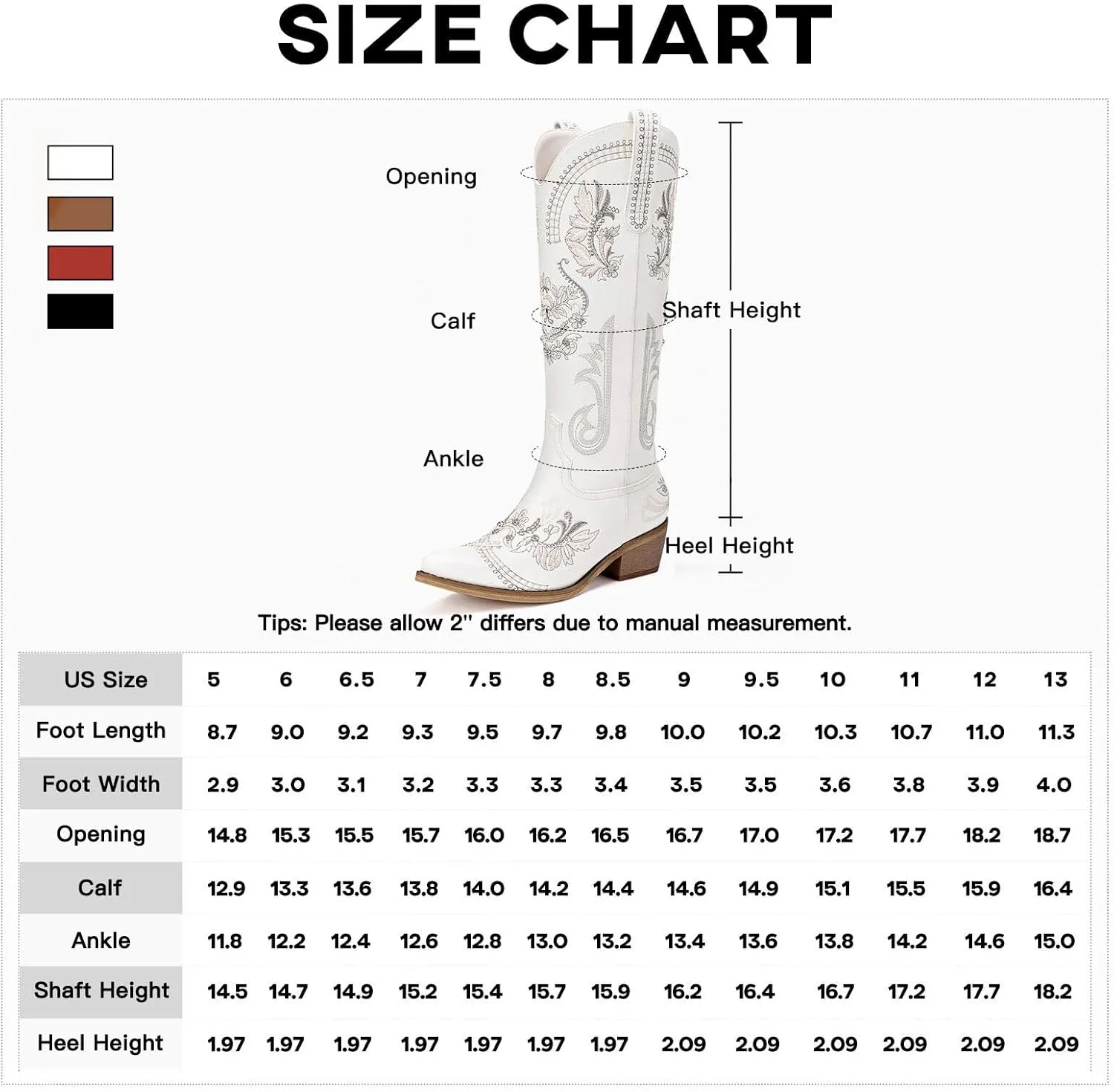 Cowboy Boots for Women - Wide Calf Knee High Cowgirl Boots, Glitter Sparkly Rhinestone Western Country Boots with Classic Embroidery, Pointed Toe Pull On Zipper Retro Boots