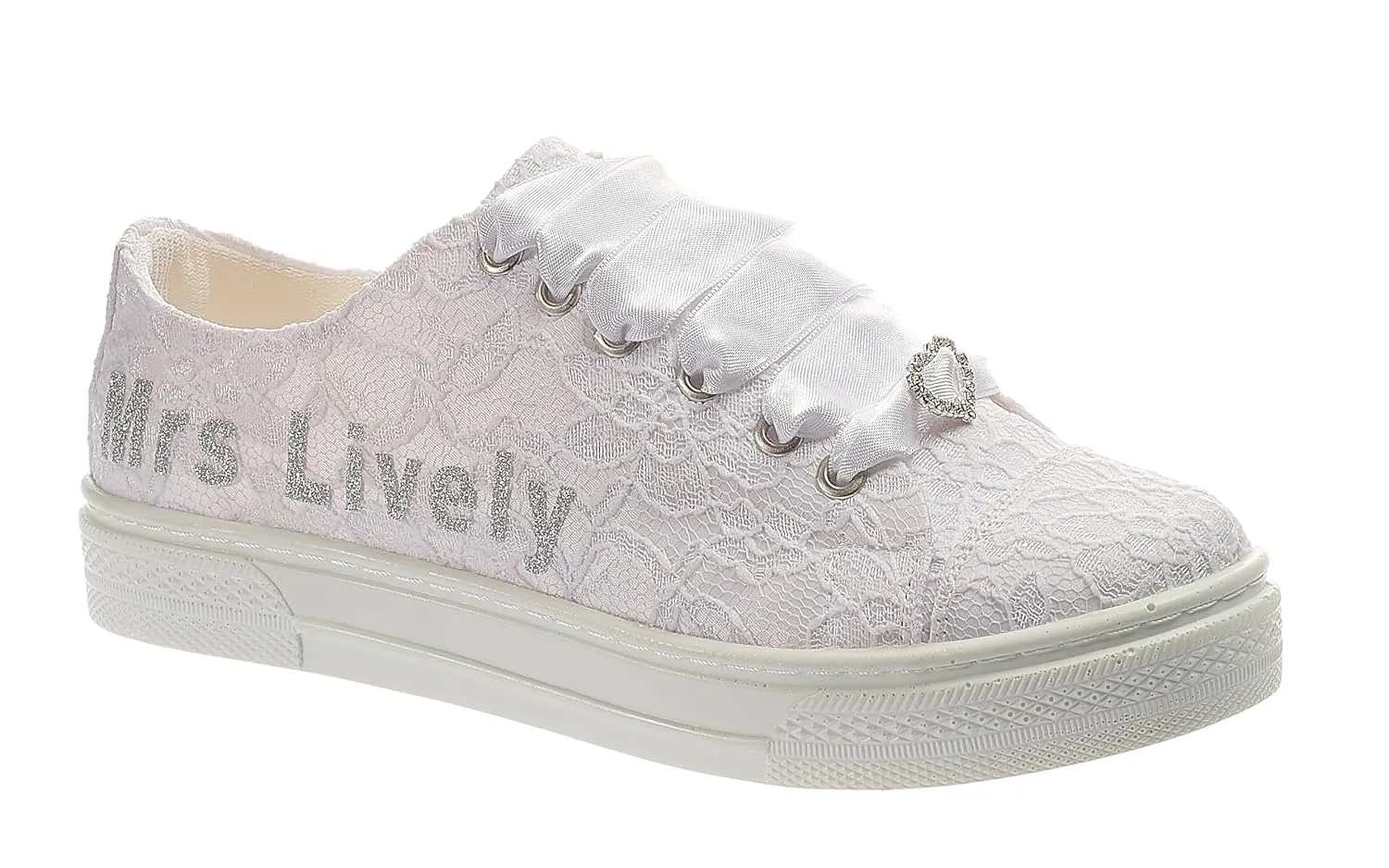 Customizable Bridal Sneakers: Stylish, Comfortable, and Personalized Wedding Shoes, Sneakers Glitter Text personalized shoes (9 US)