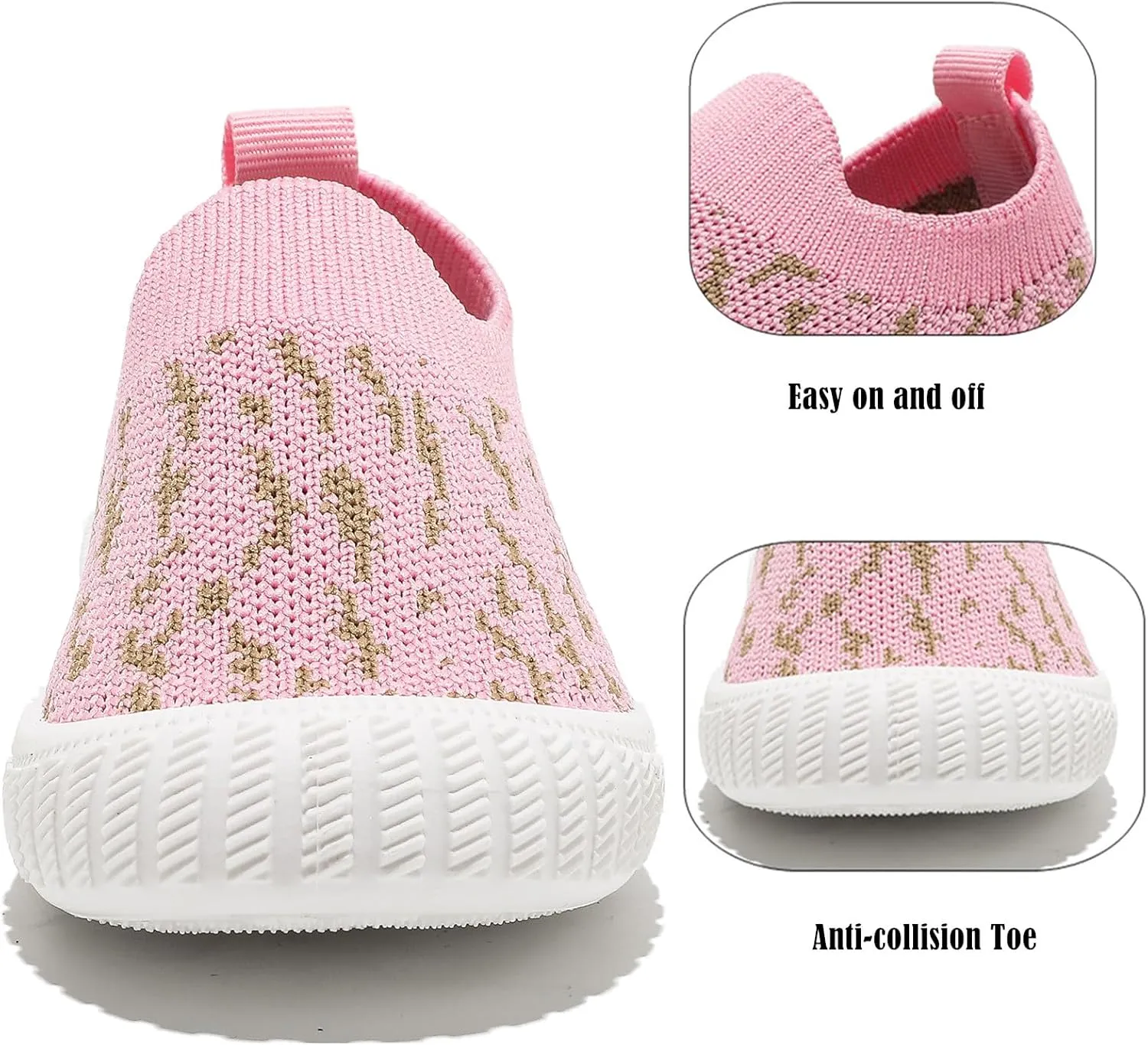 DADAWEN Boys Girls Toddler Sneakers Kids Lightweight Walking Shoes Mesh Breathable Tennis Shoes for Toddler/Little Kids