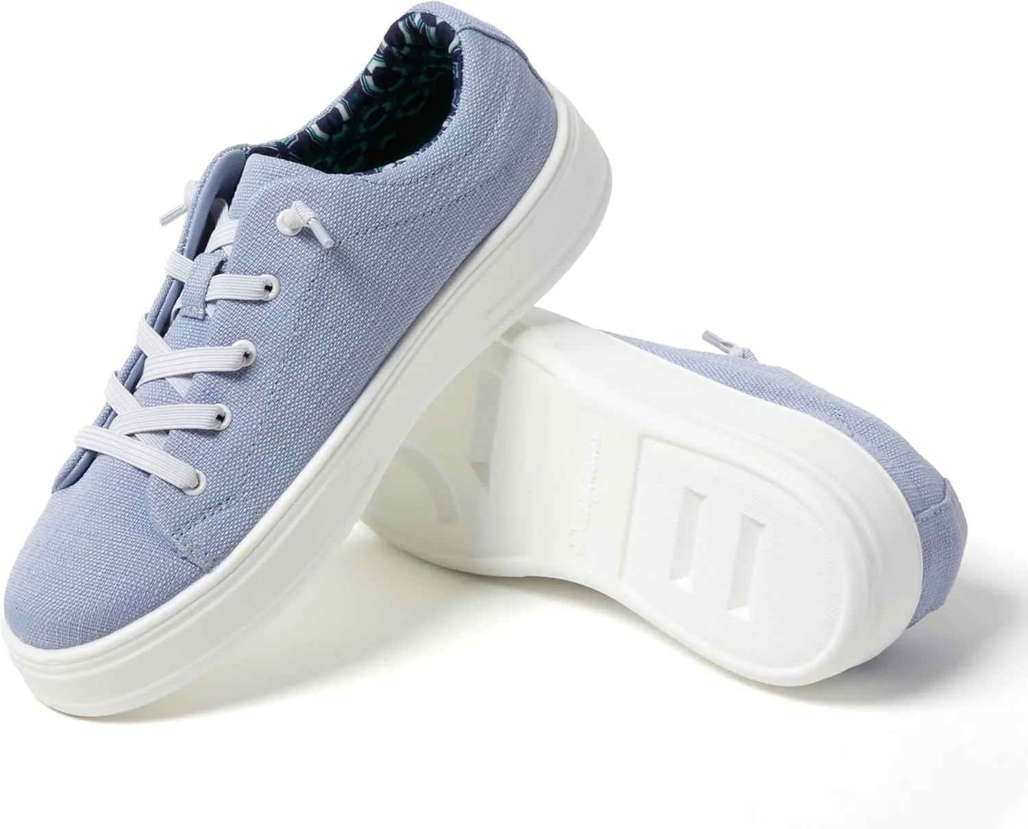 Dearfoams Women's Shoes-Mabel Lightweight Comfortable Easy Slip on Sneaker with Arch Support