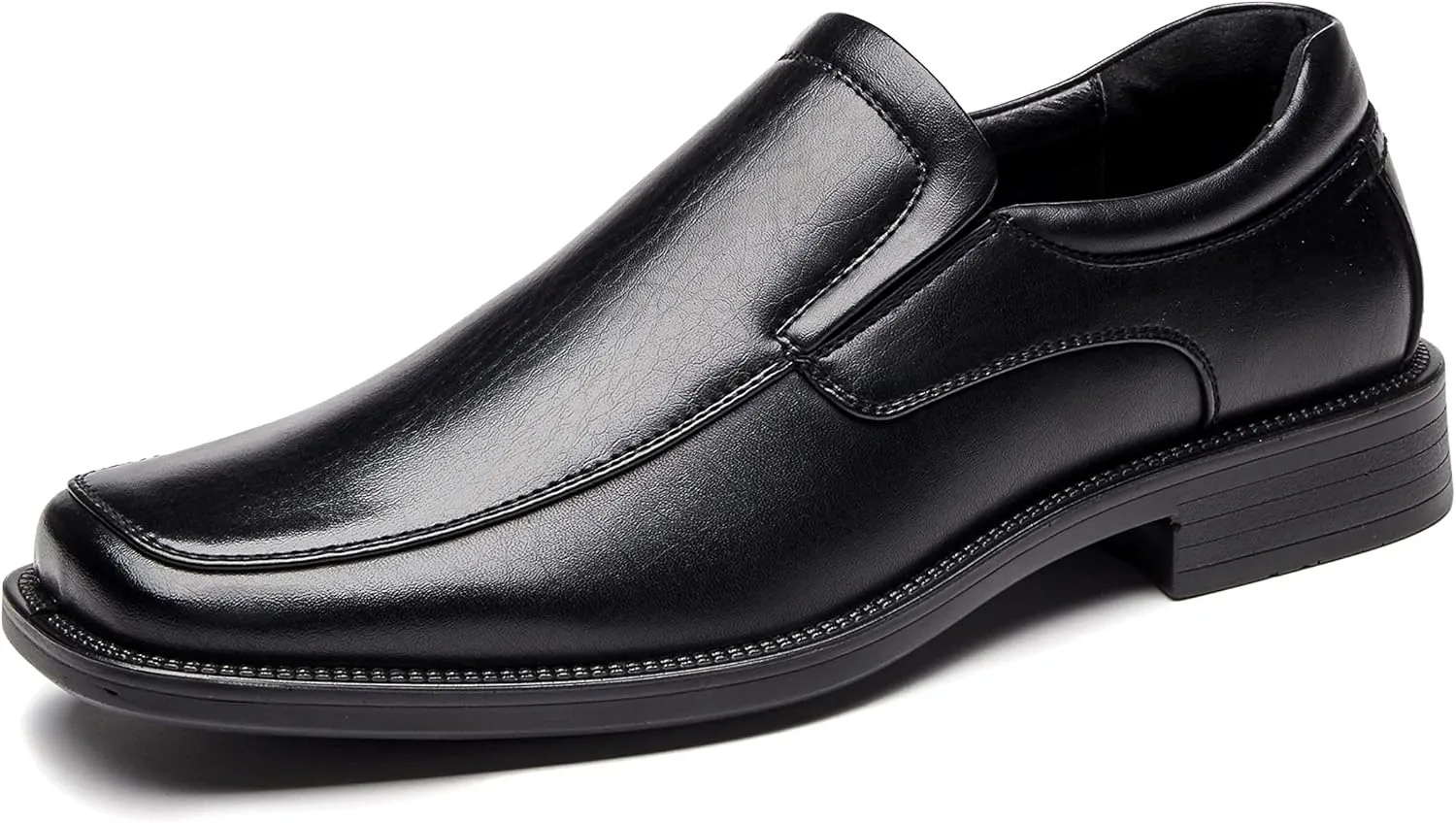DECARSDZ Men's Classic Modern Formal Slip On Dress Shoes