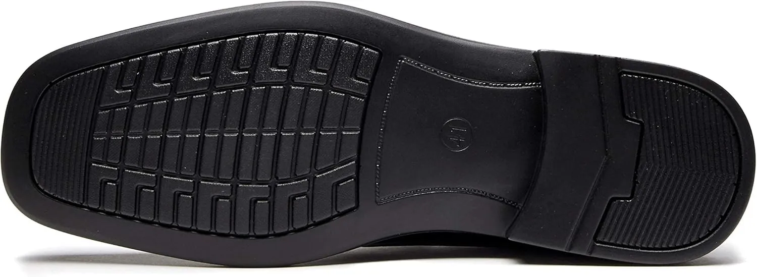 DECARSDZ Men's Classic Modern Formal Slip On Dress Shoes