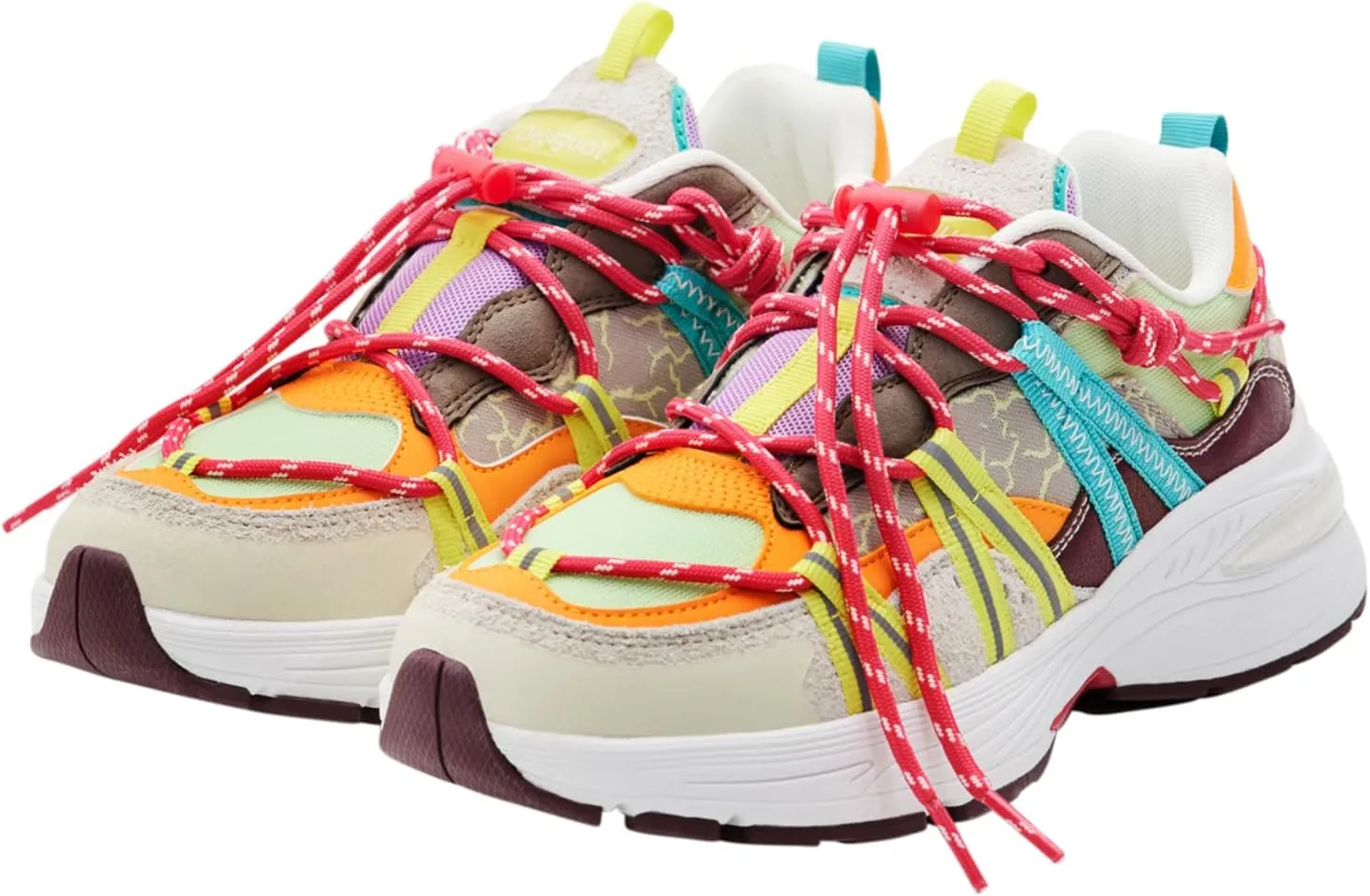 Desigual Women's Shoes 4 Woman Fabric Sneakers Running