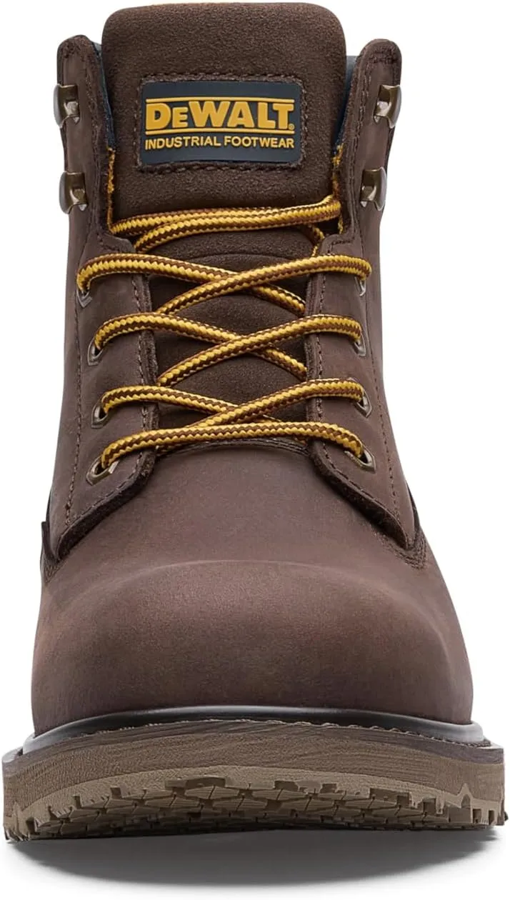 DEWALT Rochester Work Boots for Men Nano Composite Toe Leather Boots for Construction Work & Safety Footwear botas de trabajo para hombre