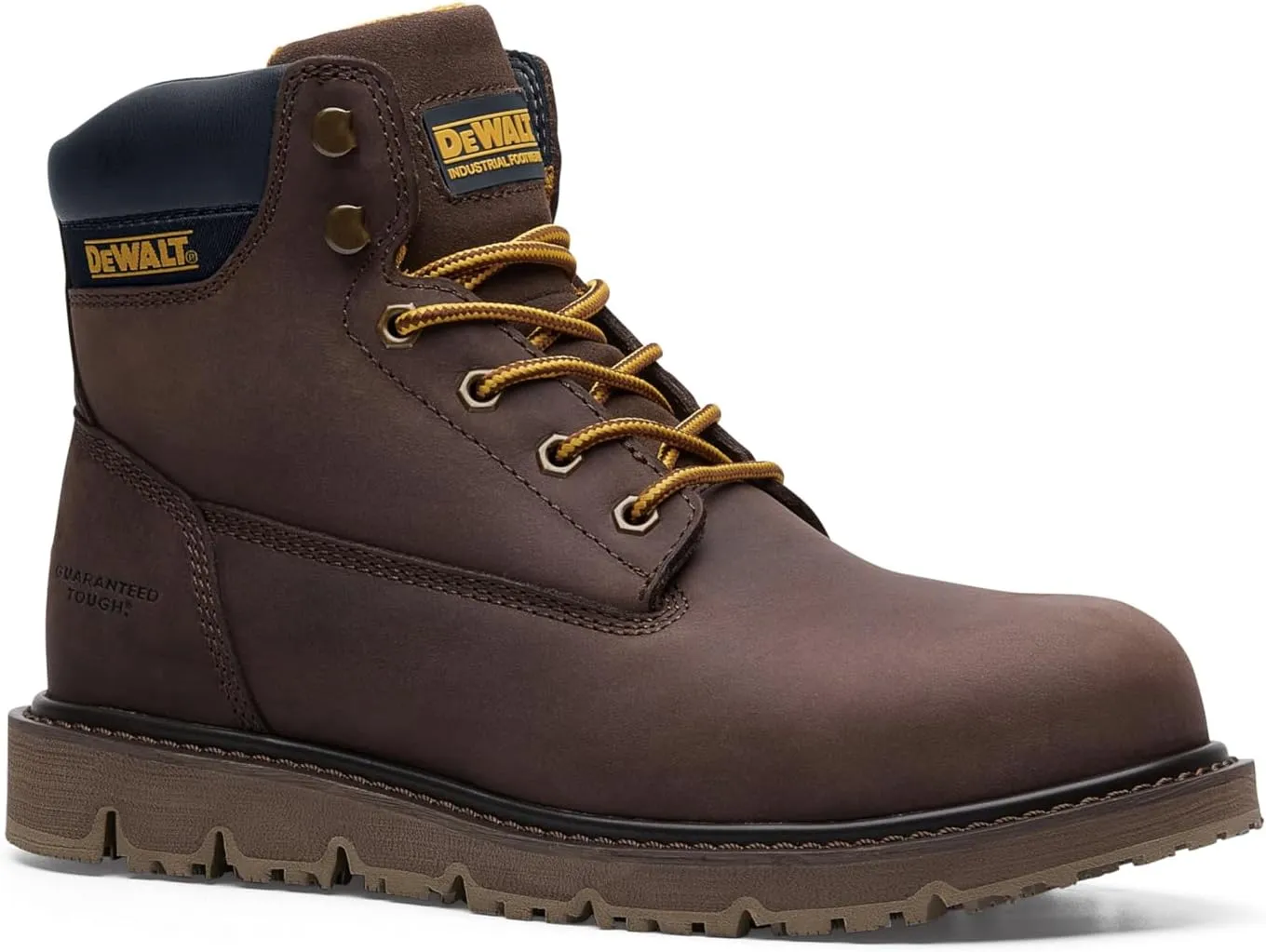 DEWALT Rochester Work Boots for Men Nano Composite Toe Leather Boots for Construction Work & Safety Footwear botas de trabajo para hombre