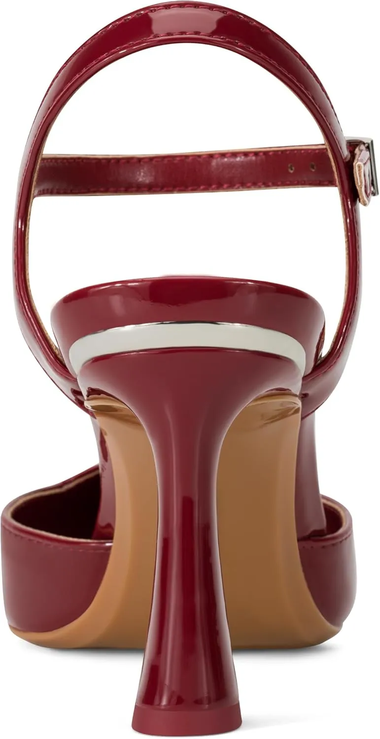 DKNY Women's Ceana Evening Pointed Toe Pump with Ankle Strap
