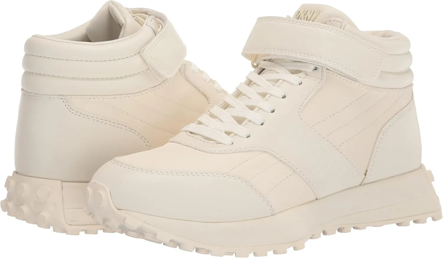DKNY women's Noemi-Lace Up Mid Everyday Sneaker