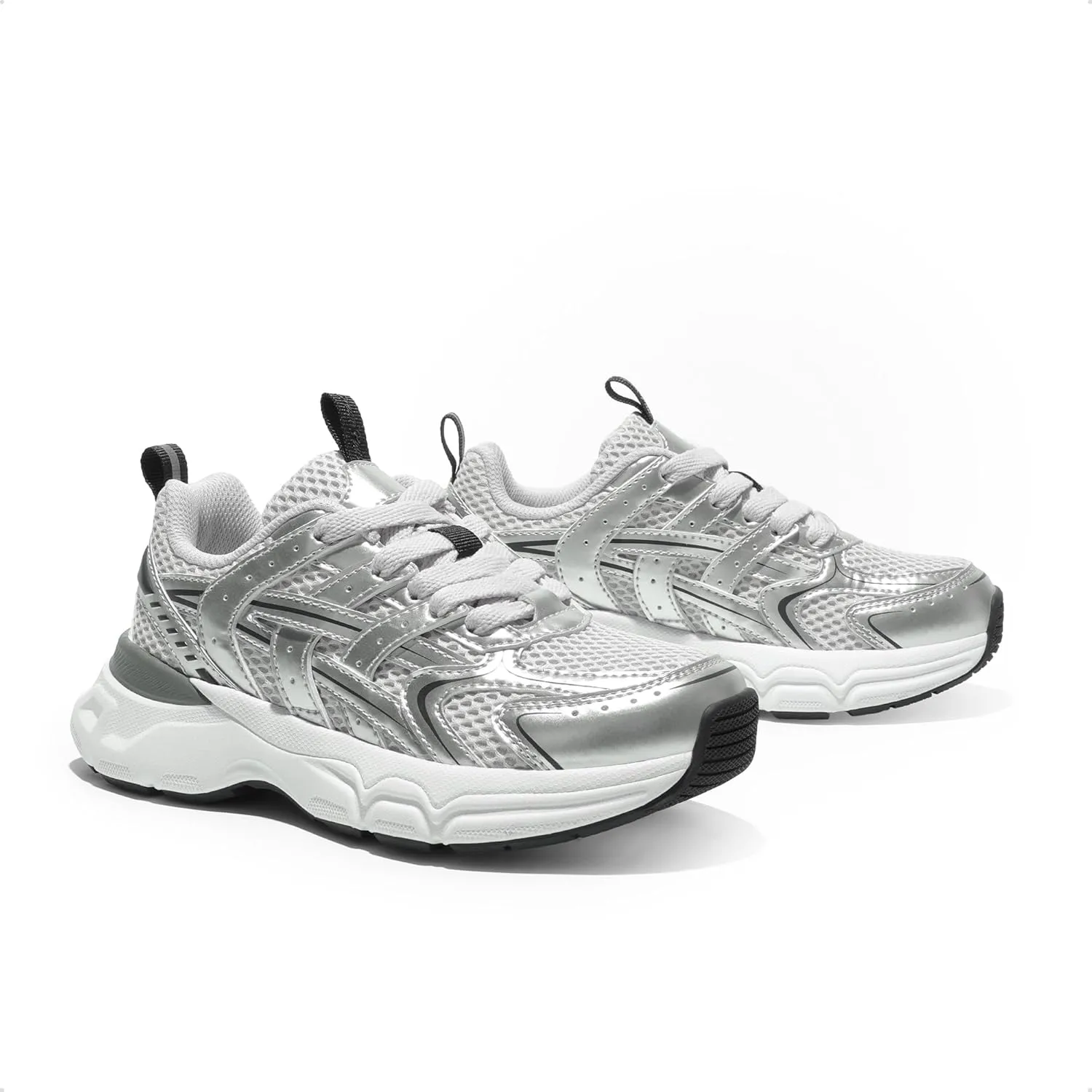DREAM PAIRS Boys Girls Kids Sneakers Tennis Running Shoes Lace-up Unisex LilLegends Lightweight Breathable Walking Shoes