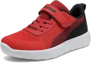 DREAM PAIRS Boys Girls Shoes Kids Tennis EZ-Ons MagicZips Athletic Running Walking Barefoot Zero Drop Sneakers