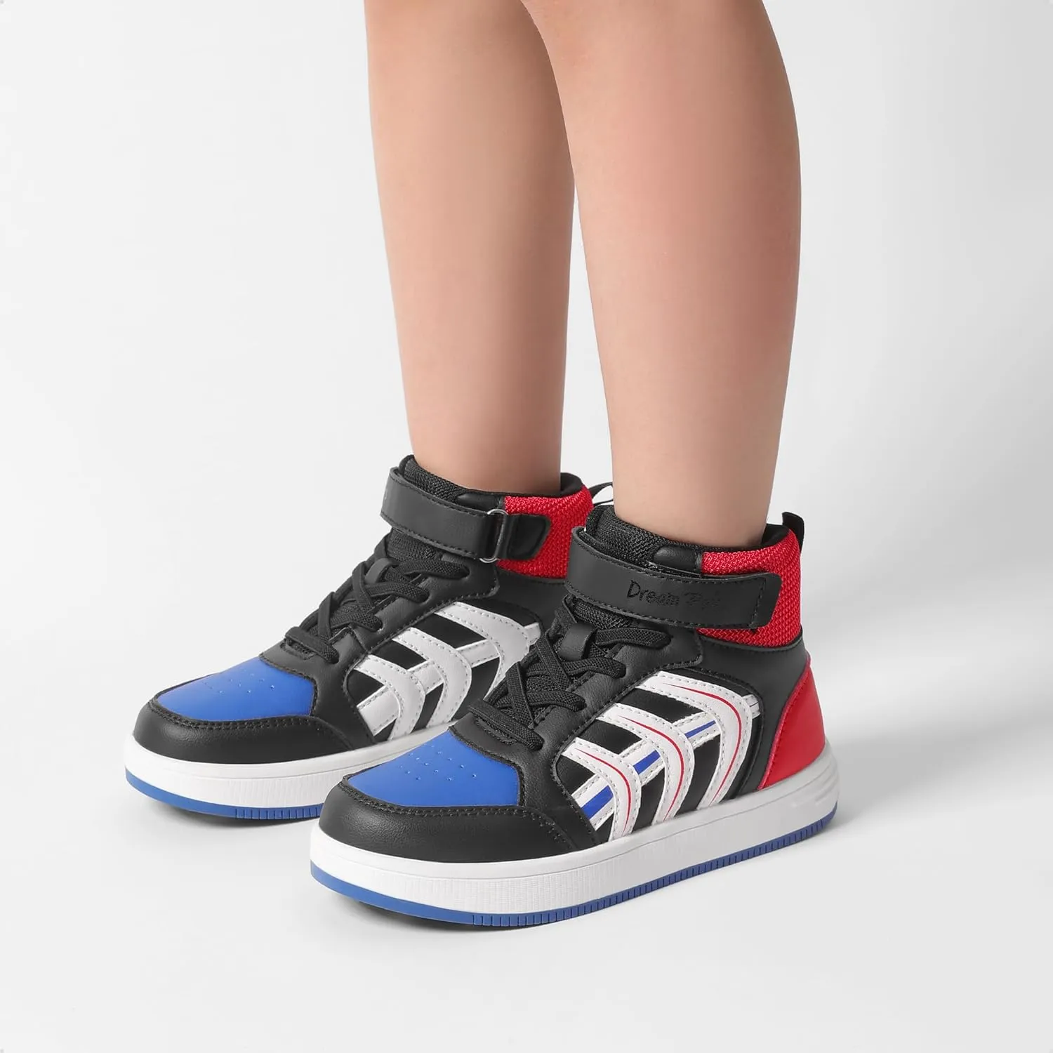 DREAM PAIRS Boys Girls Sneaker High Top Basketball Shoes Kids LilLegends JuniorFly Jumpers Sports Shoes for Athletic School Gym