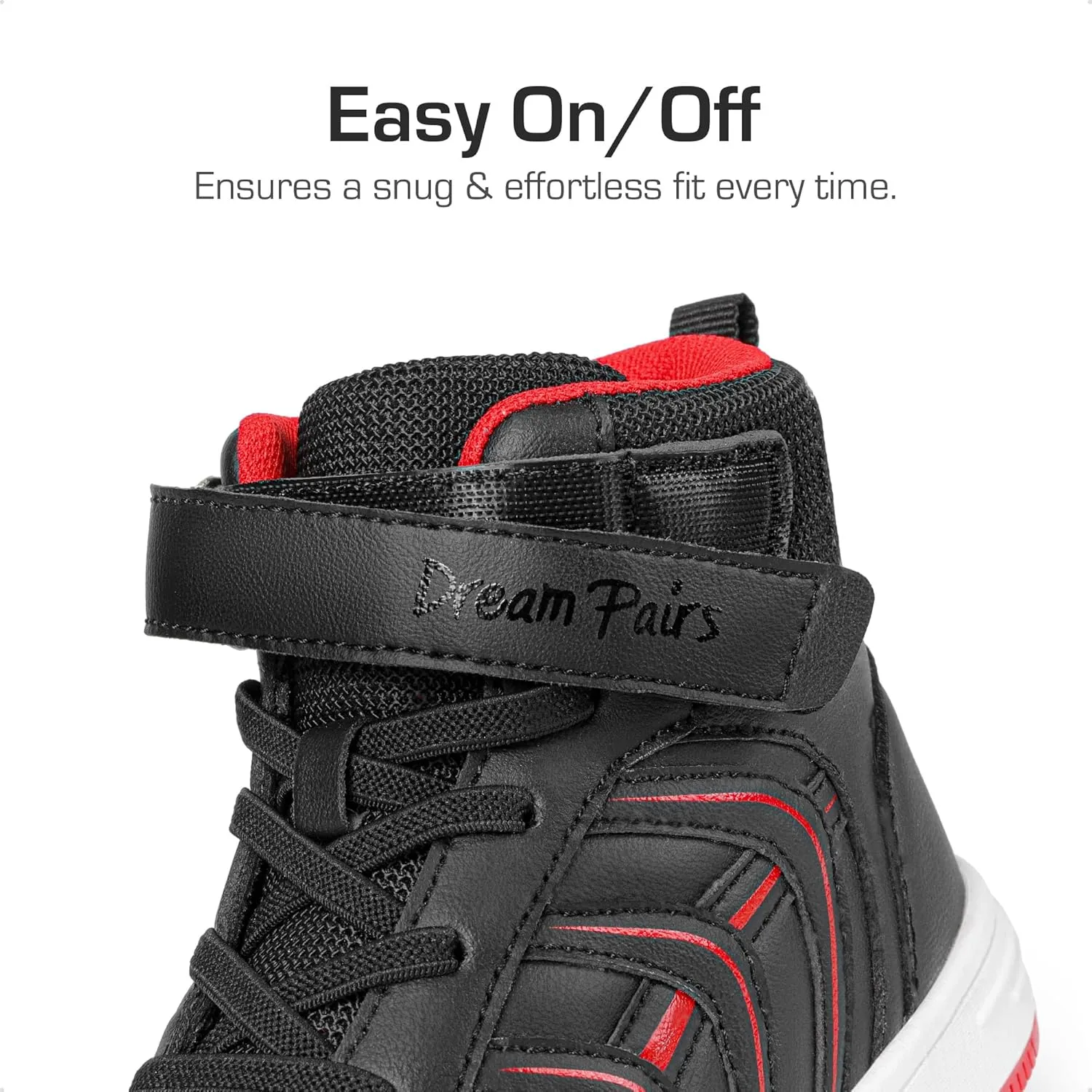 DREAM PAIRS Boys Girls Sneaker High Top Basketball Shoes Kids LilLegends JuniorFly Jumpers Sports Shoes for Athletic School Gym