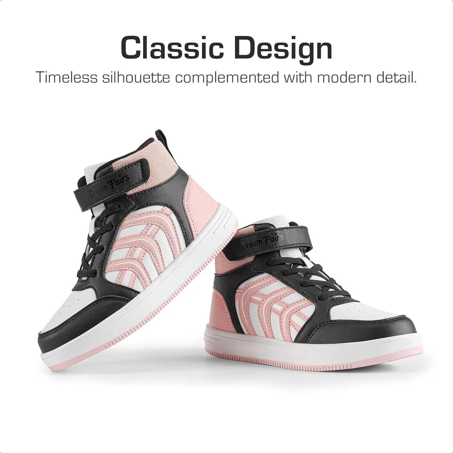 DREAM PAIRS Boys Girls Sneaker High Top Basketball Shoes Kids LilLegends JuniorFly Jumpers Sports Shoes for Athletic School Gym
