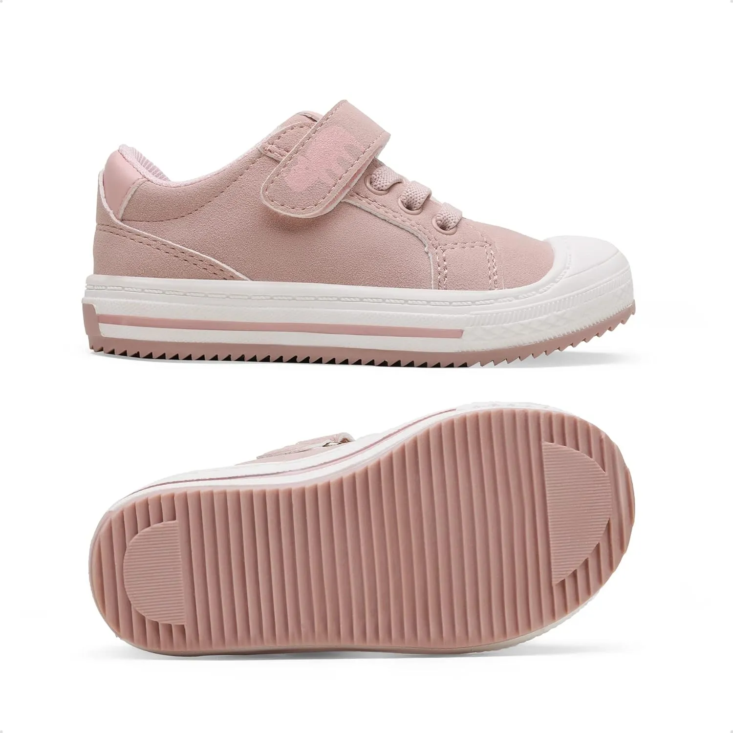DREAM PAIRS Toddler Boys Girls Sneakers Casual Lightweight Kids Storybook Walking Skate Shoes