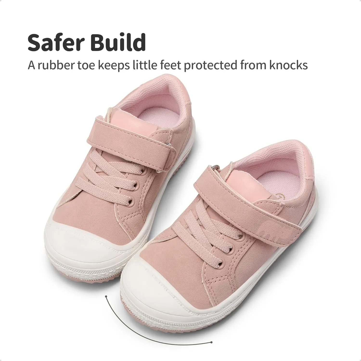 DREAM PAIRS Toddler Boys Girls Sneakers Casual Lightweight Kids Storybook Walking Skate Shoes