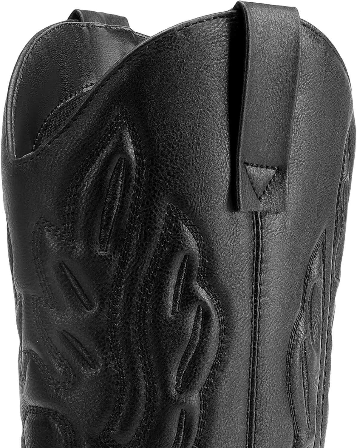 DREAM PAIRS Women's Cowboy Boots Mid Calf Cowgirl Boots Embroidery Stitched Western Boots