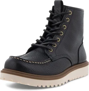ECCO Women's Staker Moc Toe Tie Fashion Boot