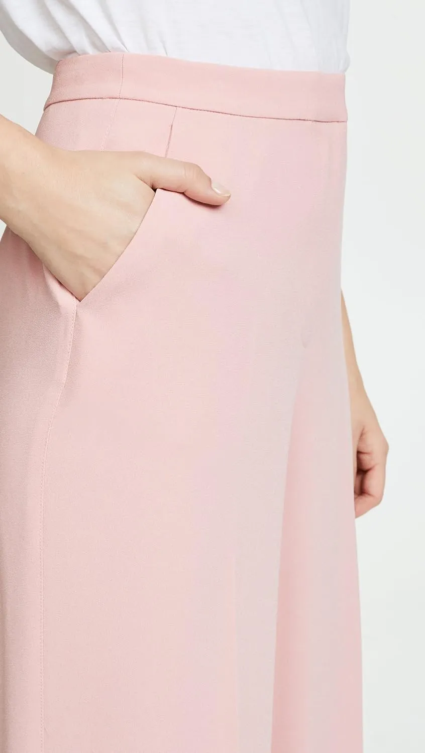 Elizabeth and James Womens Harmon Knit Wide Leg Dress Pants
