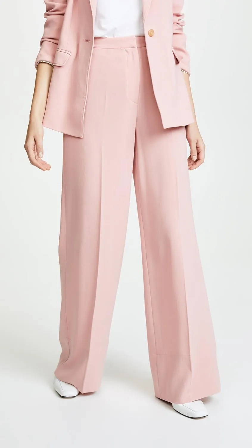 Elizabeth and James Womens Harmon Knit Wide Leg Dress Pants